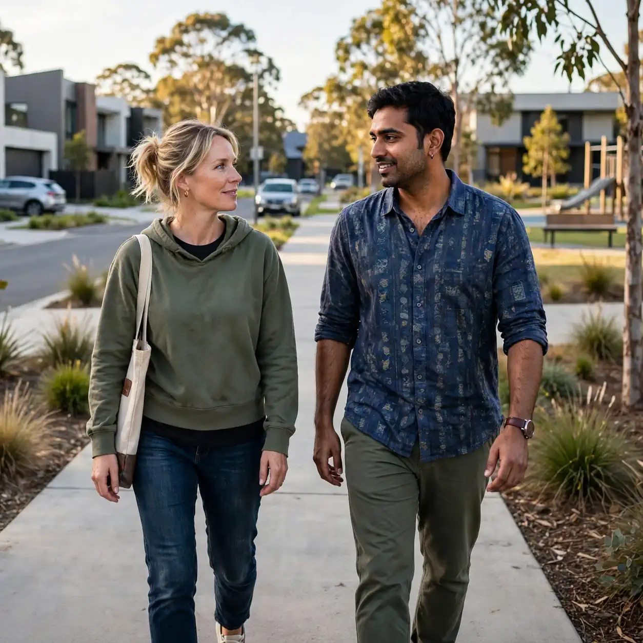 Support worker assisting an NDIS participant in Western Melbourne